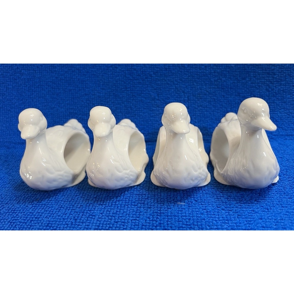 4- Shefford China Duck‎ Napkin Rings